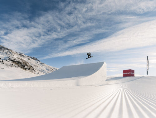 Simon Gruber Kicker Snowpark Latemar